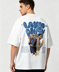 เสื้อยืดแขนสั้นพิมพ์ลายกราฟิกสไตล์ลำลองสำหรับผู้ชาย โรงงานผลิตโดยตรง รับสั่งทำได้ F10 - Product Image 4