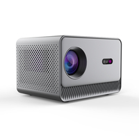 Projecteur intelligent à mise au point automatique 180 ANSI 720P natif avec correction automatique de la distorsion trapézoïdale, projecteur LED pour home cinéma prenant en charge le décodage 4K