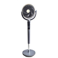 Ventilateur de refroidissement à air oscillant à moteur DC BLDC portable avec télécommande réglable en hauteur à faible bruit pour la maison et le bureau