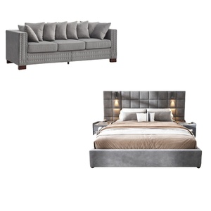 Overseas Warehouse Stock Storage Bed Frame Accent Chair Set <b>Bar</b> <b>Stools</b> Marble Console <b>Table</b> for Bedroom Dining Home Furniture - Product Image 3