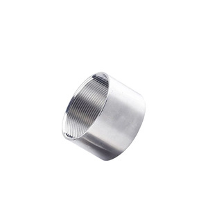 Stainless Steel Precision Machined Sanitary Welded Internal Thread <b>Pipe</b> Fittings 304 Grade Round Section - Product Image 3
