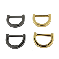 Matériel d'anneau en D en métal en alliage de zinc Accessoires de ceinture de portefeuille à boucle en D de haute qualité Accessoires de sac décoratifs