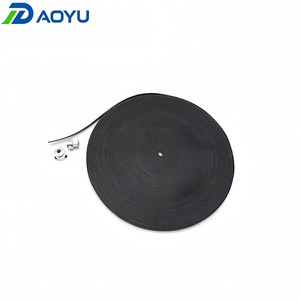 Correa de Distribución GT2 2GT Abierta de Neopreno Reforzado con Fibra de Vidrio, 6 mm de Ancho, Longitud Personalizada, Certificación RoHS, Dientes para Impresora 3D - Product Image 1