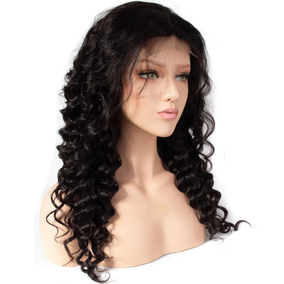 Factory Direct Premium Grade 12a Mink Brazilian Hair Raw Human Hair Lace Wig