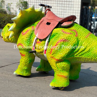 Yürüyen Dinozor Robotu Satılık, Dinozor Parkı için Yürüyen Centrosaurus Binme Oyuncağı