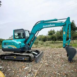 Excavadora Usada Pequeña Sunward SWE70E de Diseño Original y Bajas Horas de Trabajo, Excavadora Usada de Alta Calidad SUNWARD SWE 70E - Product Image 5