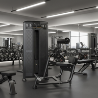 Appareil de musculation DFT-B631 pour l'extension dorsale – Équipement de sport et d'entraînement de force