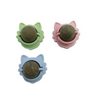Jouet rotatif mural à boule de catnip pour chats, personnalisable avec logo OEM, marque privée, pour grossistes et fournisseurs d'articles pour animaux, commande en gros, MOQ, pour magasins d'animaux