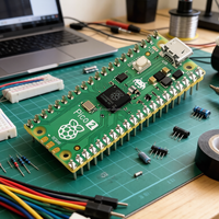 Placa de Desarrollo Raspberry Pi Pico 2 RP2350, Microcontrolador de Doble Núcleo, Microplaca, Kits de Programación en Python