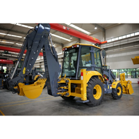 XC8-S0750 Harga Terjangkau Mini Loader Kompak Berkualitas Tinggi Dengan Kedalaman Penggalian 0.7 Ton Backhoe Loader Untuk Lanskap