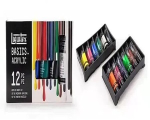 <span class=keywords><strong>Winsor</strong></span> <span class=keywords><strong>Newton</strong></span> Set de Pintura Acrílica Liquitex Basics de 22 ml, 72 Colores, Embalaje Suelto para Pintura Artística en Lienzo, Vidrio y <span class=keywords><strong>Papel</strong></span> - Product Image 3