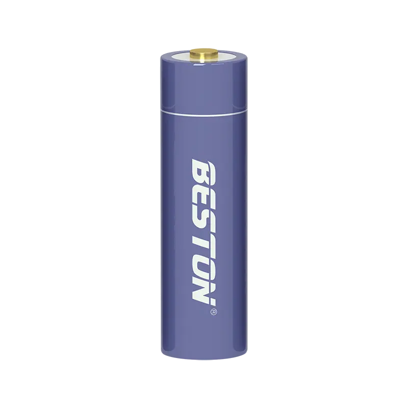 Wholesale High Performance BESTON 1pcs 1.5V 2800mWh AA Liion Rechargeable Battery for Toy Support OEM Low Self-discharge Battery