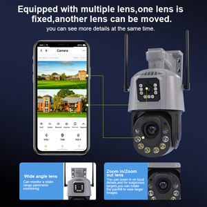 ICSee 36X Zoom 6MP double objectif prise en charge du suivi automatique Service cloud WIFI 4G caméra de sécurité IP longue portée sans fil - Product Image 5