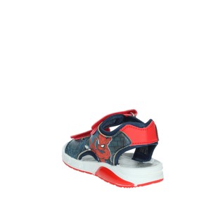 Sandali bassi blu/rosso Sp012425 modello - Product Image 2