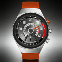 Nouvelle Montre Mécanique Unique Étanche Multifonctionnelle à Mouvement Heure-Sautante, Mouvement de Haute Précision, Durable et Confortable, avec Boîtier de Type Boîte de Vitesses