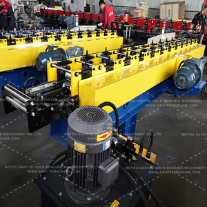 Machine de profilage de canaux Omega, Machine de fabrication de poutrelles en acier, Machine de profilage de canaux à lèvres en acier léger - Product Image 3