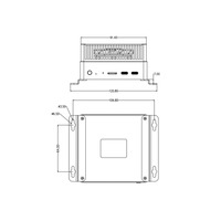 Boîtier de calcul IA en périphérie Firefly AIBOX-1688 SOPHON BM1688 16S INT8 Module IA industriel de décodage vidéo 16 canaux 93.4x93.4x50mm