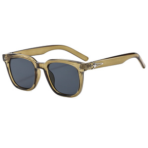 Sunglasses Square <b>Black</b> <b>Frame</b> PC Lens UV400 Protection Women Travel Driving Party Wear - Product Image 3