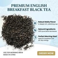 CHALEAFUN English Breakfast Black Tea, thé noir traditionnel britannique en feuilles, pour la consommation quotidienne et les cadeaux