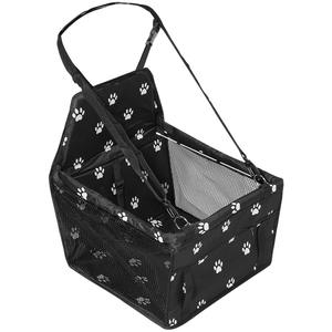 Juicepet Outdoor Travel Oxford Dog Booster Seat Square Pattern Car Backseat Safety <span class=keywords><strong>Protection</strong></span> Pad pour chiens - Product Image 2