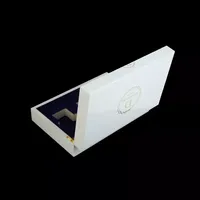 Coffret de parfum en bois MDF de luxe, emballage de flacon de parfum doublé de cuir de qualité supérieure, emballage cadeau personnalisé pour parfum