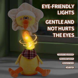 Eco-Vriendelijke Gepersonaliseerde Lange Hals Dansende Pratende Dieren Sprekende Speelgoed Baby Speelgoed Kids Elektronisch Speelgoed Met Geluid - Product Image 4