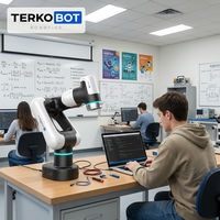 Robot Humanoide TEPKOBOT con IA Incorporada, Magician E6, Cobot de Escritorio de 6 Grados de Libertad, Alcance de 450 mm, Robot de Automatización para Manipulación de Muestras de Laboratorio