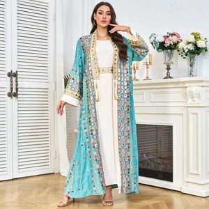 Abaya musulmane pour femmes, tendance, élégante et de haute qualité, à manches longues, grande taille, vêtements traditionnels pakistanais, vente chaude - Product Image 3