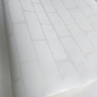 Papier peint moderne 3D élégant à motifs de briques pour chambre à coucher salon salle à manger salon de coiffure fond d'écran mural
