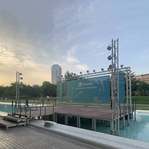 Sistema de Escenario con Estructura de Aluminio para Eventos, Fácil Instalación, Iluminación, Diseño Gratuito, Exhibidores de Estructuras de Aluminio, Venta Directa de Fábrica - Product Image 6