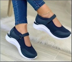 HO nuove <span class=keywords><strong>scarpe</strong></span> singole Casual <span class=keywords><strong>da</strong></span> <span class=keywords><strong>donna</strong></span> con zeppe comode <span class=keywords><strong>scarpe</strong></span> sportive <span class=keywords><strong>da</strong></span> <span class=keywords><strong>donna</strong></span> di <span class=keywords><strong>grandi</strong></span> dimensioni - Product Image 4