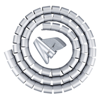 Nuevo Tipo de Protector de Cables en Espiral de Plástico Aislante, Organizador de Cables Flexible, Funda de PE Antiabrasión