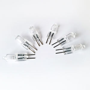 <span class=keywords><strong>Ampoule</strong></span> halogène <span class=keywords><strong>12V</strong></span> <span class=keywords><strong>20W</strong></span> <span class=keywords><strong>G4</strong></span> en verre transparent 2700K blanc chaud doux pour décorations et usage extérieur - Product Image 2