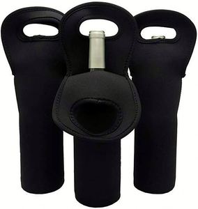 Funda Refrigerante para Botellas de Vino con Cierre de Neopreno Color Champán - Product Image 5
