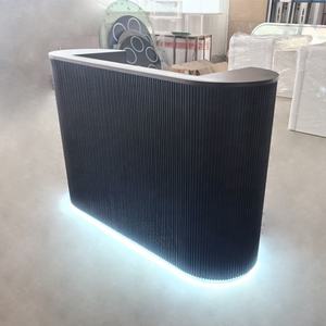 Mostrador de Caja para Tienda de Conveniencia con Color y Logotipo Personalizables, Material de Madera Contrachapada, Uso Minorista - Product Image 4