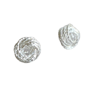 Elegant Wedding Jewelry 925 Sterling <b>Silver</b> Zircon <b>Wire</b> Stud Earrings Children's Women's Trendy Engagement - Product Image 1