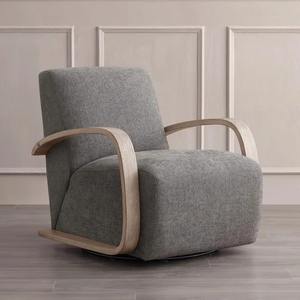 <span class=keywords><strong>Fauteuil</strong></span> de salon moderne italien de luxe léger, design minimaliste et décontracté, mobilier de maison pour salon - Product Image 6