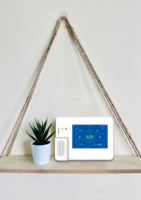 Moniteur de qualité de l'air sans fil LoRaWAN PM2.5 PM10 PM1 Formaldéhyde Température Humidité TVOC HCHO Détecteur de pollution de l'air intérieur