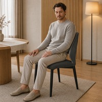 Chaises de restaurant en métal, chaise de salle à manger avec structure en acier, style industriel pour café, hôtel, bistrot