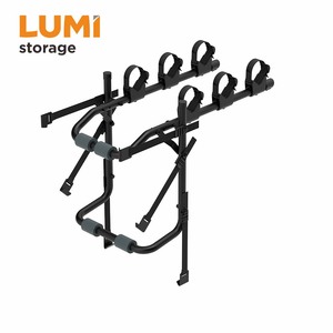 Support de coffre de <span class=keywords><strong>voiture</strong></span> pliable en acier CBR12-31T <span class=keywords><strong>pour</strong></span> 3 vélos, sans attelage, avec sangles anti-oscillation <span class=keywords><strong>pour</strong></span> la plupart des véhicules, SUV et voitures - Product Image 1