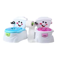 Mignon En Plastique Carton Toilette Portable Pour Salle De Bain Bébé Enfant En Bas Âge Enfant Pot Formation