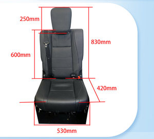 Sedile letto elettrico personalizzato LXRV <span class=keywords><strong>Isofix</strong></span>, schienale regolabile di lusso per <span class=keywords><strong>auto</strong></span>, divano letto per passeggeri RV <span class=keywords><strong>con</strong></span> meccanismo reclinabile - Product Image 6