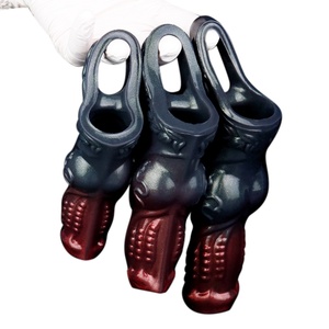 Anillo para Pene de Silicona NNSX Monster, Anillos para Retrasar la Eyaculación, Estimulación del Clítoris, Extensor de Pene, Juguetes Sexuales para Hombres Adultos - Product Image 1