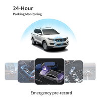 Protap Dash Cam M1 Caméra de voiture 130 FOV 2560*1440P Enregistreur 24H Moniteur de stationnement Caméscope Universel Voiture Dvr 4k Enregistreur de conduite