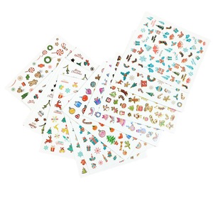 Adesivi <span class=keywords><strong>NailArt</strong></span> per fare la decorazione di bellezza delle unghie adesivi per unghie dei cartoni animati adesivi per unghie di buon natale - Product Image 1