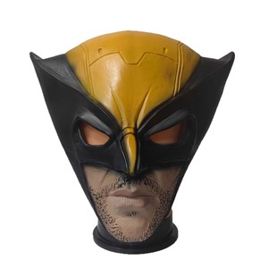 Máscara de Wolverine de Látex, Disfraz de Adulto, Accesorio para Disfraz de Halloween - Product Image 5