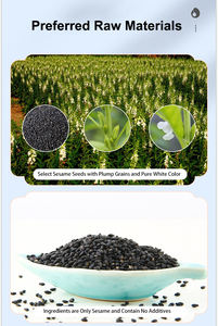 100% natürliche L-G023 schwarze Sesam paste Walnuss pulver Mahlzeit Ersatz Gesundes nahrhaftes Getreide Landwirtschaft produkt - Product Image 6