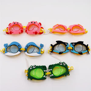 Gafas de natación Xiaolu con dibujos animados para niños, lentes de PC antivaho, impermeables, cómodas, equipo de buceo para niños - Product Image 2
