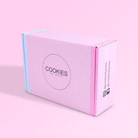Boîte d'expédition en carton ondulé recyclable et écologique haut de gamme avec revêtement UV