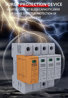 Parafoudre triphasé de vente chaude dispositif de protection contre les surtensions AC T2 T3 220Vac 20Ka certifié CE pour l'équipement électronique